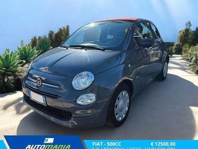 Usata Fiat 500C 69 CV (50 kW) 2022 Grigio Cabrio
