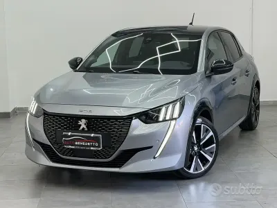 Usata Peugeot 208 GT-line 102 CV (75 kW) 2020 Grigio Utilitaria