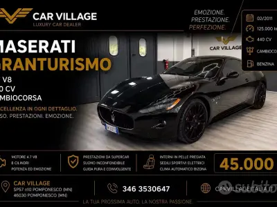 Usata Maserati Granturismo 440 CV (323 kW) 2011 Nero Coupé