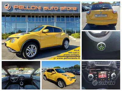 Usata Nissan Juke Acenta 116 CV (85 kW) 2015 Giallo SUV