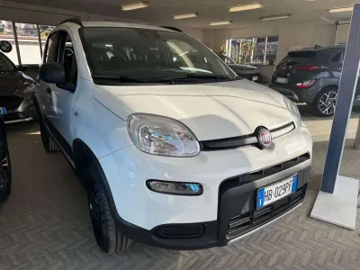 Usata Fiat Panda 4x4 Wild 84 CV (61 kW) 2019 Bianco Utilitaria