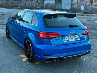 Usata Audi A3 S-Line 150 CV (110 kW) 2020 Blu Berlina
