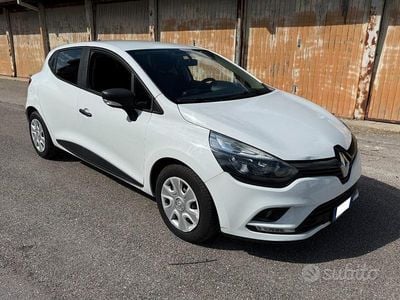 Usata Renault Clio IV 75 CV (55 kW) 2018 Bianco pastello Furgone