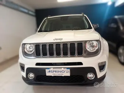 Usata Jeep Renegade Limited 130 CV (95 kW) 2021 Bianco SUV