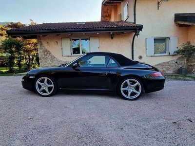 Brugt Porsche 911 Carrera 4 Cabriolet 325 HK (239 kW) 2006 Sort Cabriolet