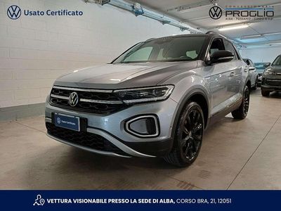 Usata VW T-Roc Style 110 CV (80 kW) 2022 Pyrit silver metallizzato deep SUV