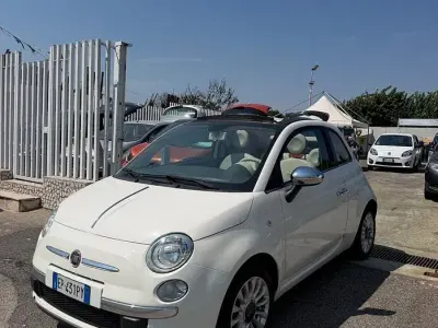 Usata Fiat 500 69 CV (50 kW) 2013 Bianco Cabrio