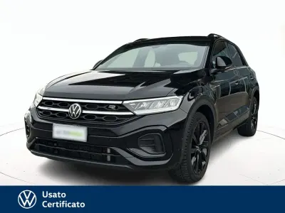 Usata VW T-Roc R-line 150 CV (110 kW) 2022 Nero / pastello SUV