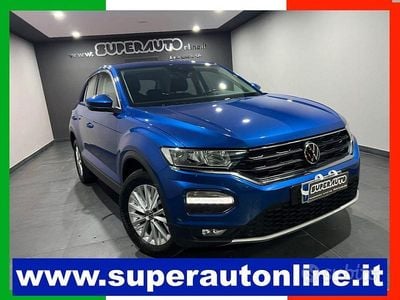 Usata VW T-Roc Advance 150 CV (110 kW) 2022 Blu SUV