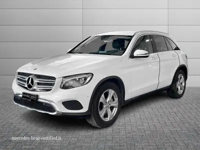 Usata Mercedes GLC220 170 CV (125 kW) 2016 Bianco SUV