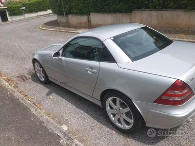 Usata Mercedes SLK200 Edition 163 CV (119 kW) 2002 Grigio Cabrio