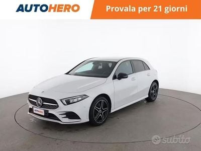 Usata Mercedes A250 Premium 160 CV (117 kW) 2022 Bianco Berlina