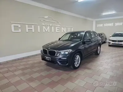 Usata BMW X3 Advantage 150 CV (110 kW) 2018 Grigio SUV