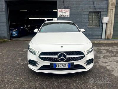 Begagnad Mercedes A180 Premium 116 HK (85 kW) 2018 Vit Sedan