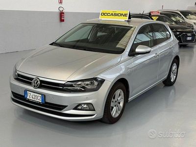 Usata VW Polo Comfortline 95 CV (69 kW) 2019 Grigio Utilitaria