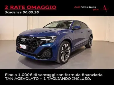 Usata Audi Q8 S-line plus 394 CV (289 kW) 2024 Blu SUV