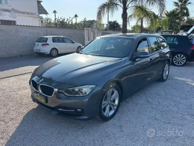 Usata BMW 316 Sport Line 116 CV (85 kW) 2014 Grigio Station wagon
