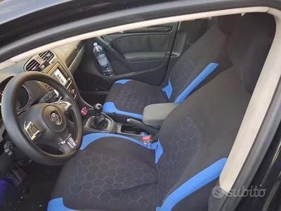 Usata VW Golf VI 110 CV (80 kW) 2009 Nero Utilitaria