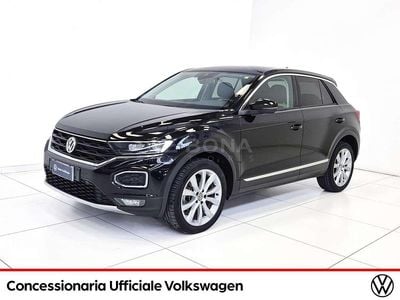 Usata VW T-Roc Advance 150 CV (110 kW) 2018 Nero SUV