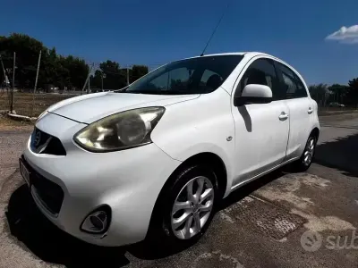Usata Nissan Micra 80 CV (58 kW) 2016 Bianco Utilitaria