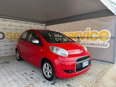 Usata Citroën C1 Style 68 CV (50 kW) 2011 Rosso Utilitaria