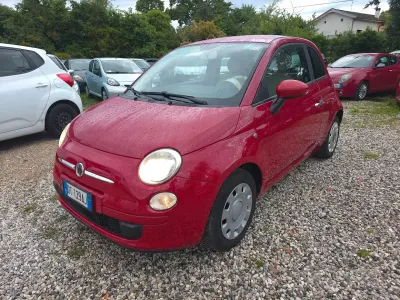 Usata Fiat 500 69 CV (50 kW) 2009 Rosso Cabrio