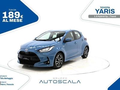 usata Toyota Yaris Hybrid 1.5 Hybrid 5 porte Trend usato