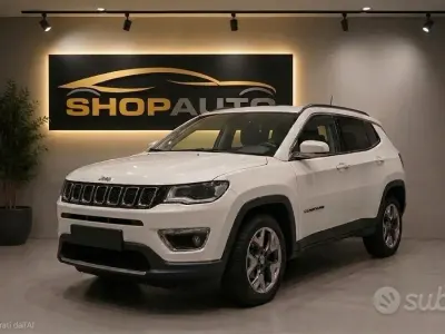 Usata Jeep Compass Limited 140 CV (102 kW) 2019 Bianco SUV