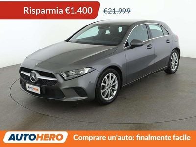 Grigio Usata 2019 Mercedes A160 Berlina | 20.599 € (Buon prezzo)