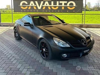 Usata Mercedes SLK200 183 CV (134 kW) 2009 Nero Cabrio