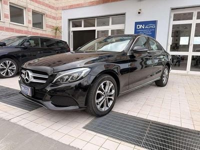 Usata Mercedes C220 170 CV (125 kW) 2018 Nero Berlina