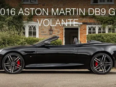Usata Aston Martin DB9 547 CV (402 kW) 1970 Nero Cabrio