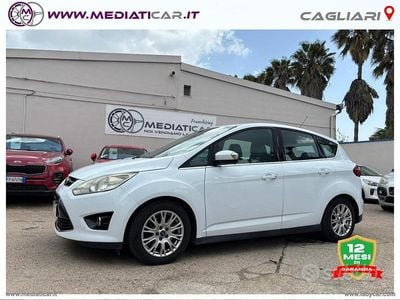 Usata Ford C-MAX Titanium 115 CV (84 kW) 2012 Bianco Monovolume