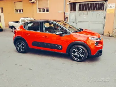 Usata Citroën C3 Shine 75 CV (55 kW) 2018 Arancione Utilitaria
