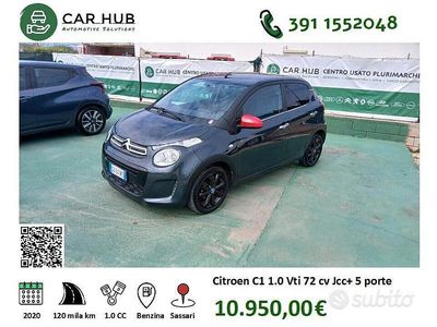 Usata Citroën C1 72 CV (52 kW) 2020 Grigio Utilitaria