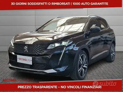 Usata Peugeot 3008 GT 131 CV (96 kW) 2022 Nero SUV
