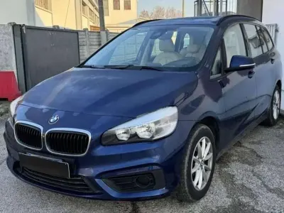Usata BMW 218 Gran Tourer 150 CV (110 kW) 2015 Blu/azzurro Monovolume