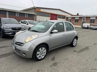 Usata Nissan Micra Acenta 80 CV (58 kW) 2007 Argento Berlina