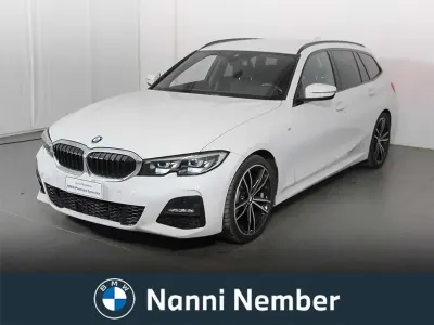 Usata BMW 320 M Sport 190 CV (139 kW) 2020 Alpin white pastello Station wagon