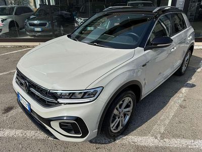 Usata VW T-Roc R-line 150 CV (110 kW) 2023 Ascot grey + tetto nero SUV