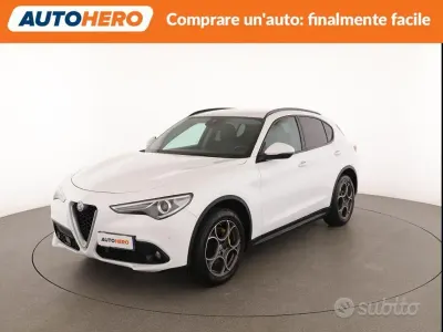 Usata Alfa Romeo Stelvio Executive 190 CV (139 kW) 2019 Bianco SUV