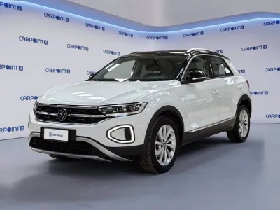 Usata VW T-Roc Style 110 CV (80 kW) 2023 Bianco SUV