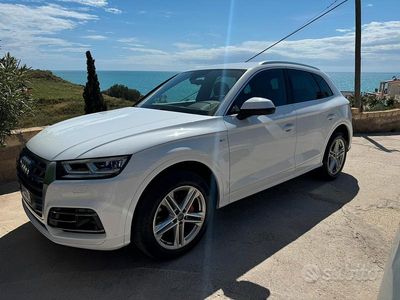 Usata Audi Q5 S-Line 190 CV (139 kW) 2019 Bianco SUV