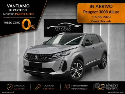 Usata Peugeot 3008 Allure 131 CV (96 kW) 2023 Other SUV