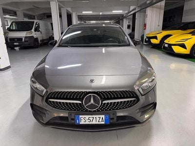 Usata Mercedes A180 AMG 116 CV (85 kW) 2019 Giallo Berlina