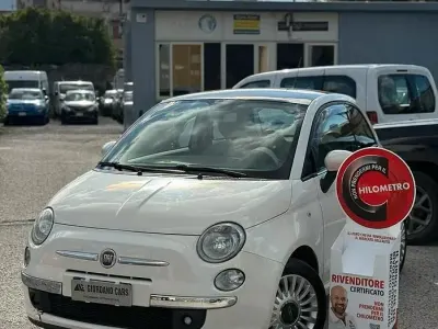Usata Fiat 500 Lounge 69 CV (50 kW) 2012 Bianco Berlina
