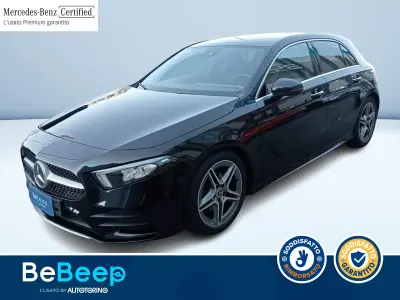 Usata Mercedes A180 Premium 116 CV (85 kW) 2023 Nero pastello Berlina