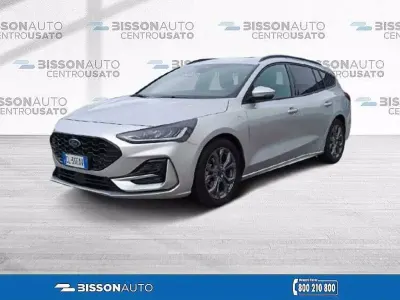 Usata Ford Focus ST-Line X 125 CV (91 kW) 2022 Argento Station wagon