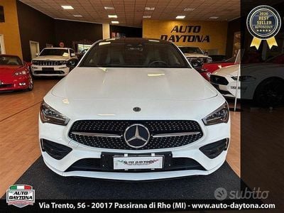 Usata Mercedes CLA220 Premium 190 CV (139 kW) 2019 Bianco Berlina