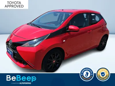 Usata Toyota Aygo X-play 69 CV (50 kW) 2016 Rosso metallizzato Utilitaria